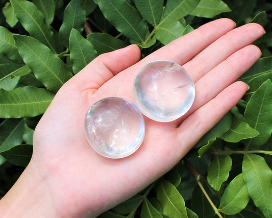 Clear Quartz Polished Stones