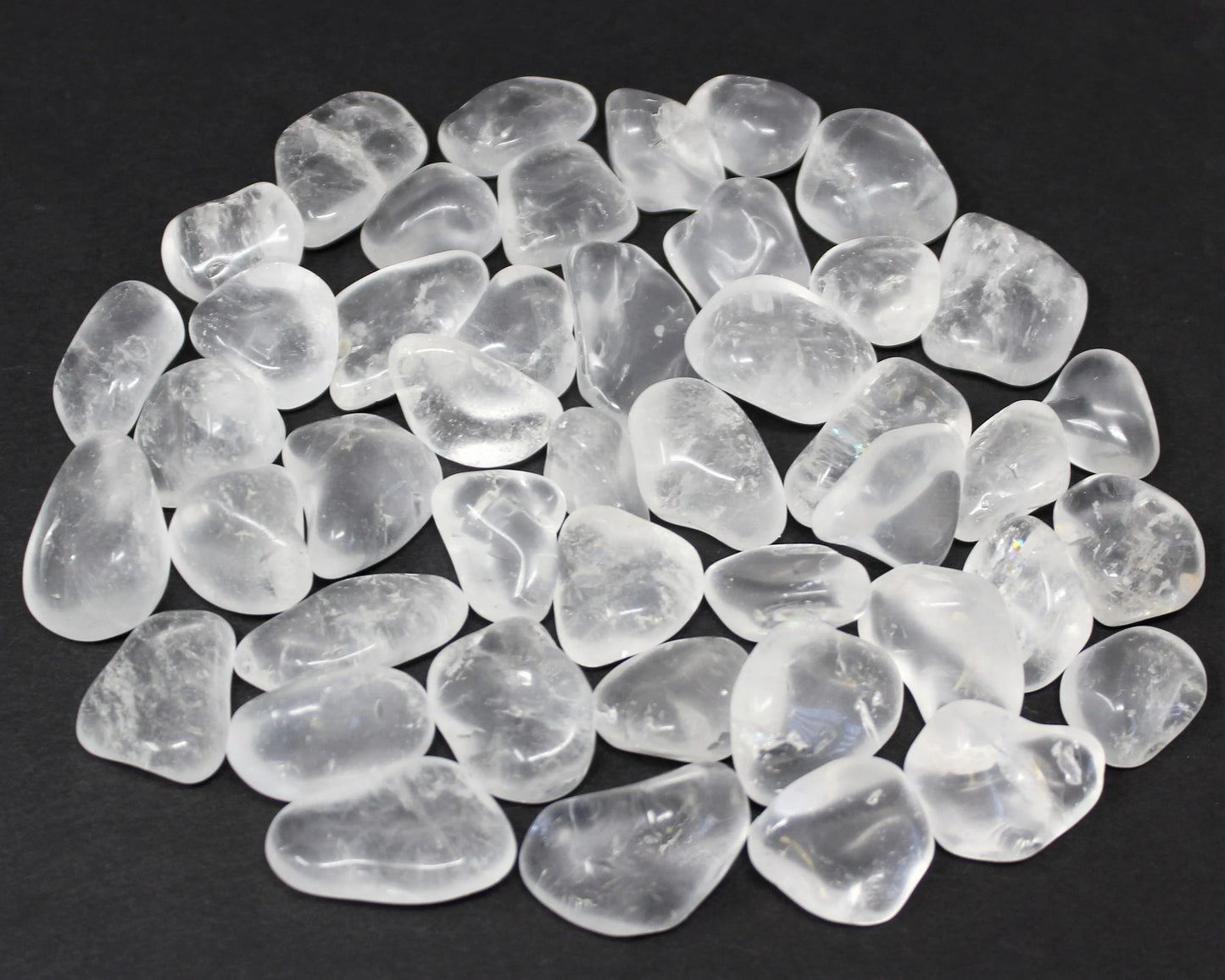Clear Quartz Grade Tumbled Stones