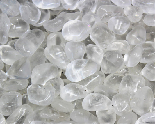 Clear Quartz Grade Tumbled Stones