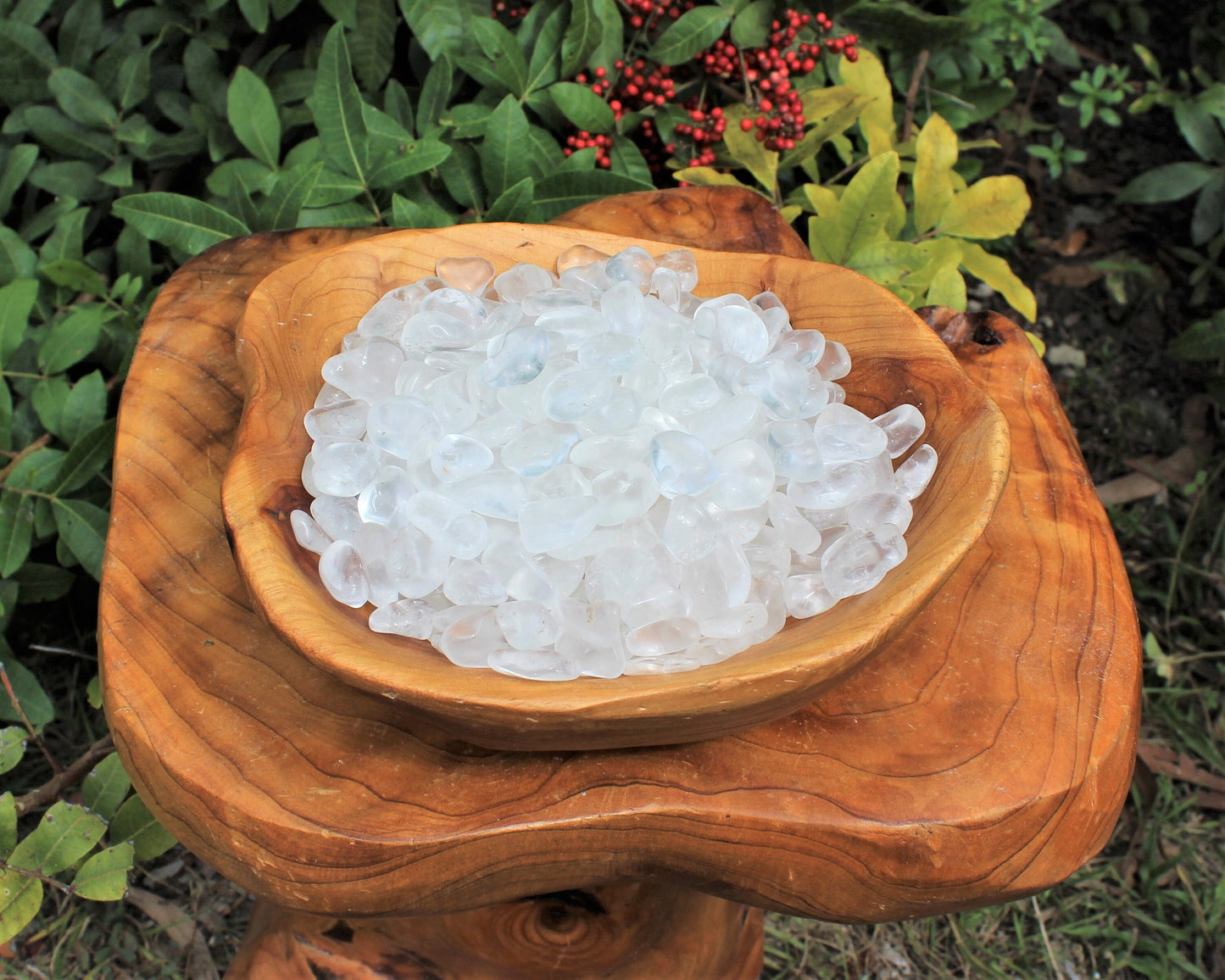 Clear Quartz Tumbled Stones