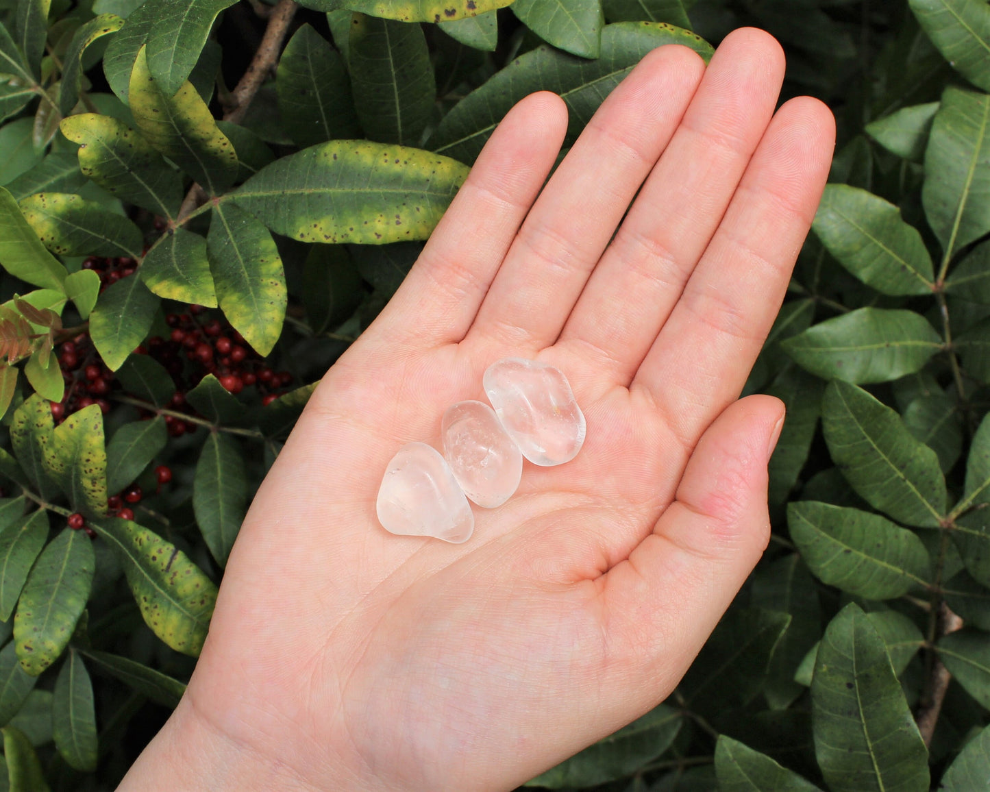 Clear Quartz Tumbled Stones