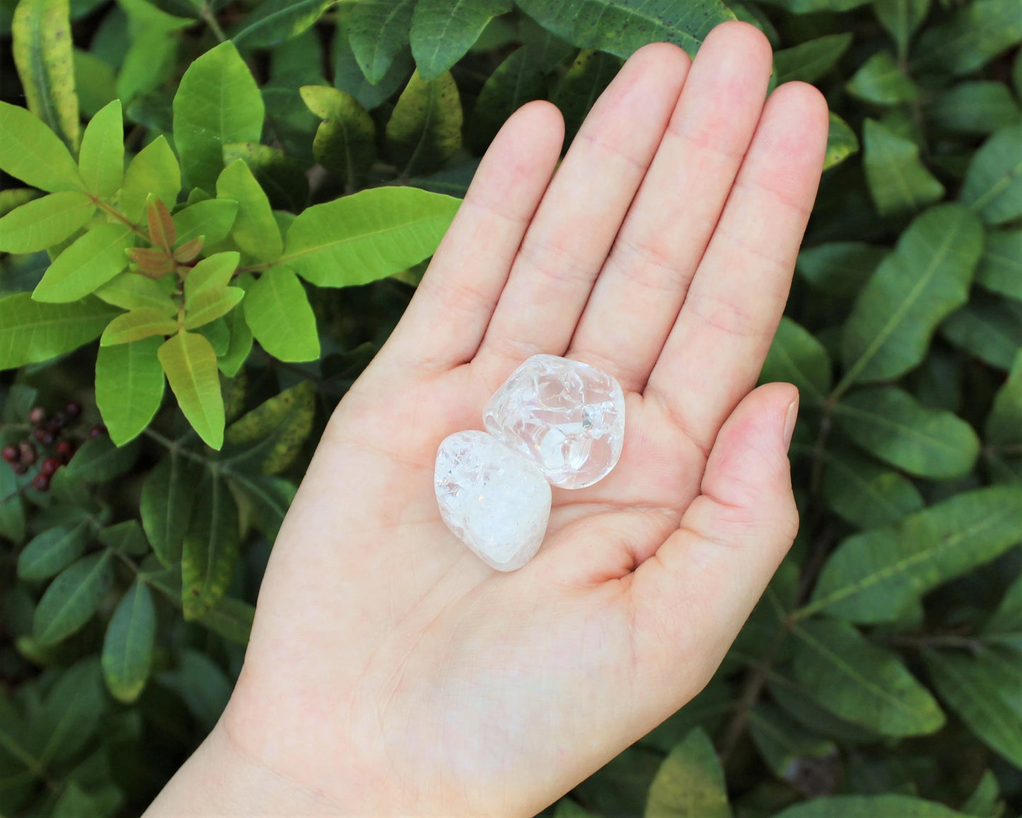 Crackle Quartz Tumbled Stones