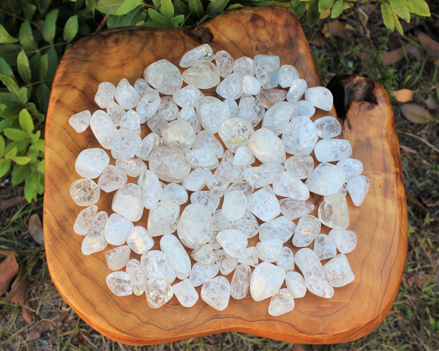 Crackle Quartz Tumbled Stones