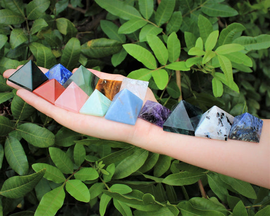 Crystal Gemstone Pyramid