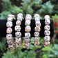 Dalmation Jasper Tumbled Gemstone Bracelet