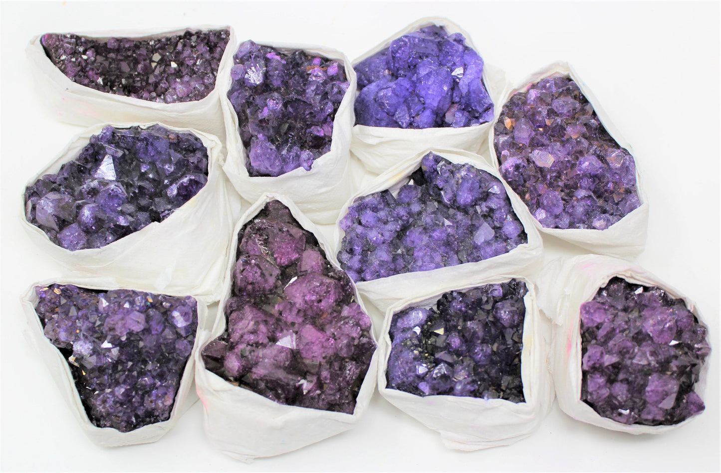 Dyed Amethyst Crystal Cluster