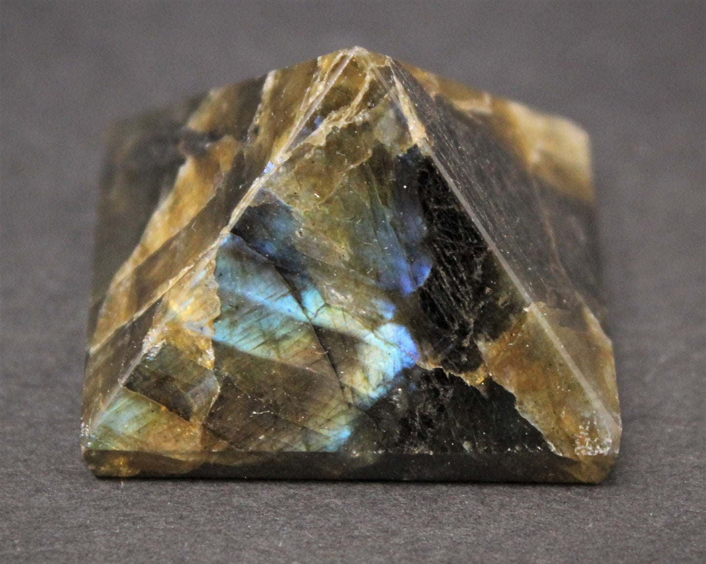 Elegant Labradorite Crystal Pyramid