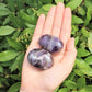 Elegant Polished Chevron Amethyst Stones