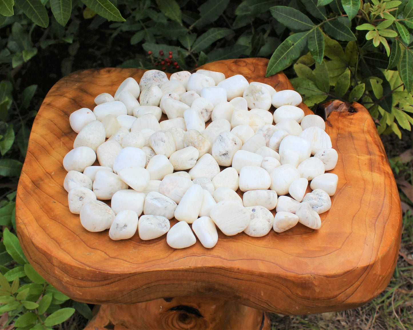 Elegant Scolecite Tumbled Stones