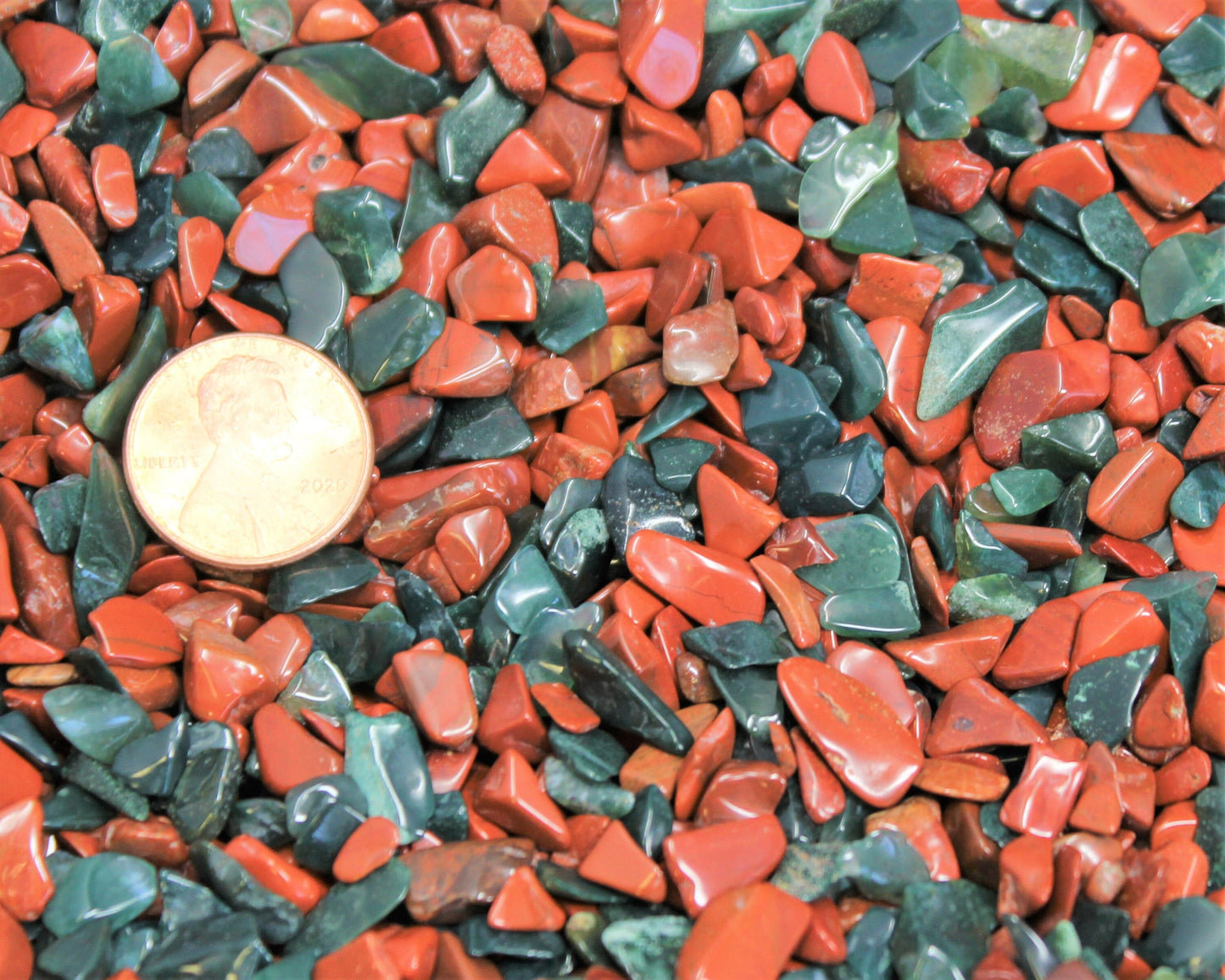 Fancy Jasper Semi Tumbled Gemstone Mini Chips