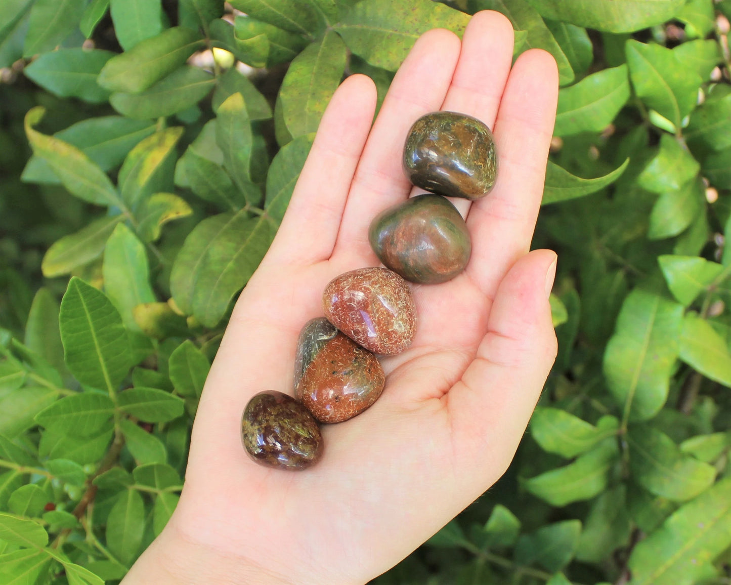 Fancy Jasper Tumbled Crystal