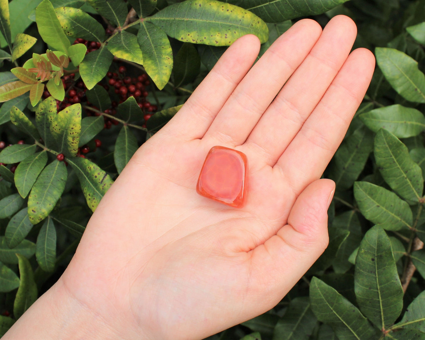 Fire Agate Tumbled Stones