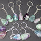 Fluorite Crystal Keychain