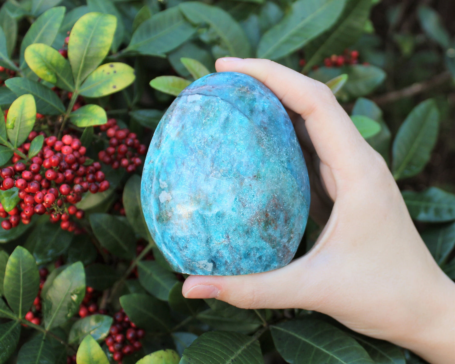 Freeform Polished Apatite Stone