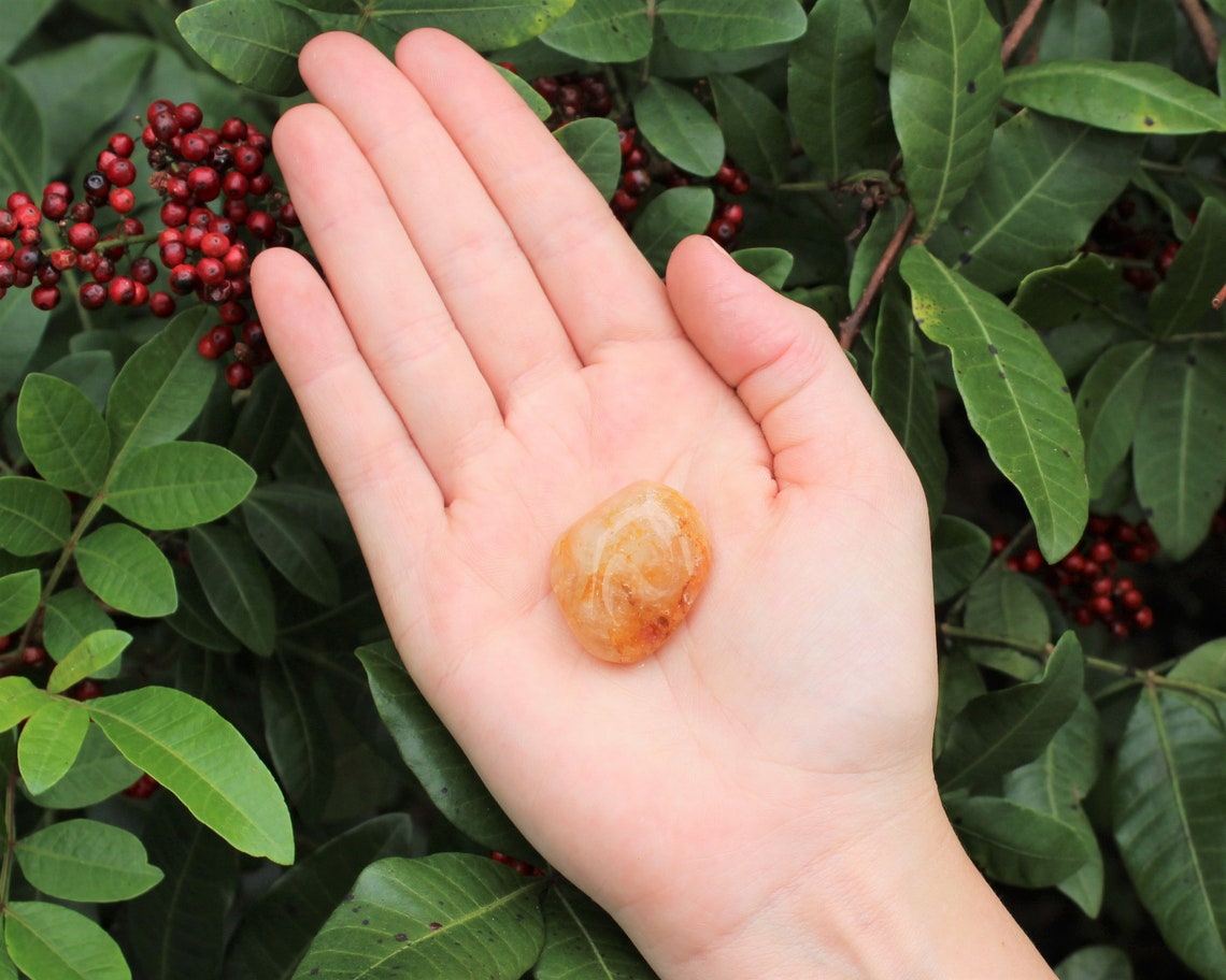 Golden Quartz Tumbled Stones