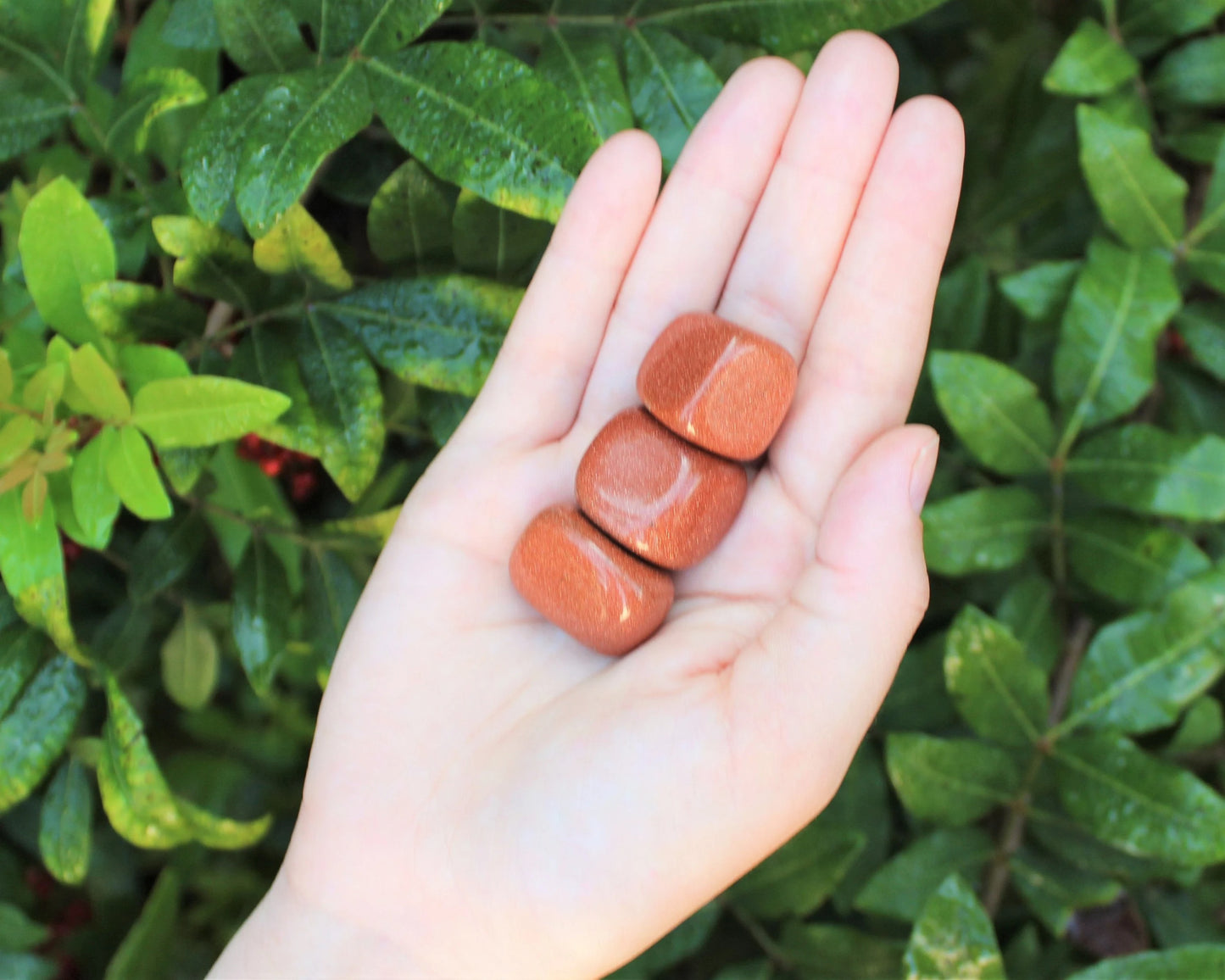 Goldstone Tumbled Stone