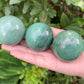 Aventurine Crystal Sphere With Stand