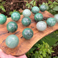 Aventurine Crystal Sphere With Stand