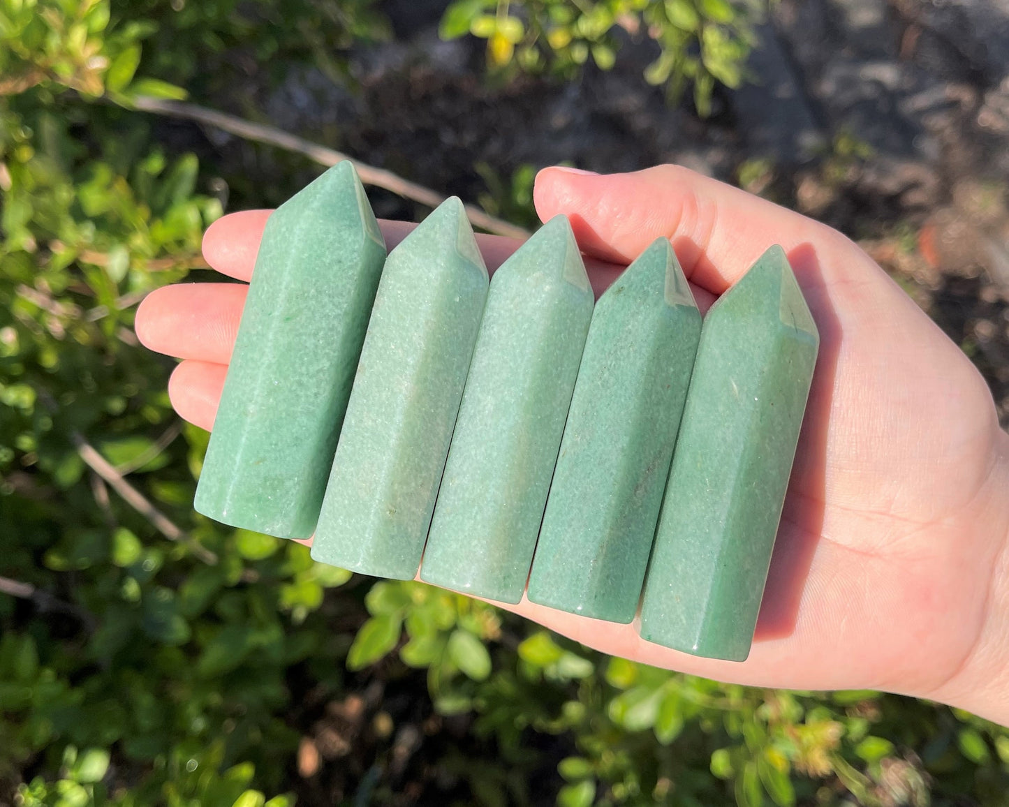 Green Aventurine Obelisk