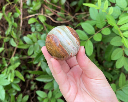 Onyx Crystal Sphere With Stand