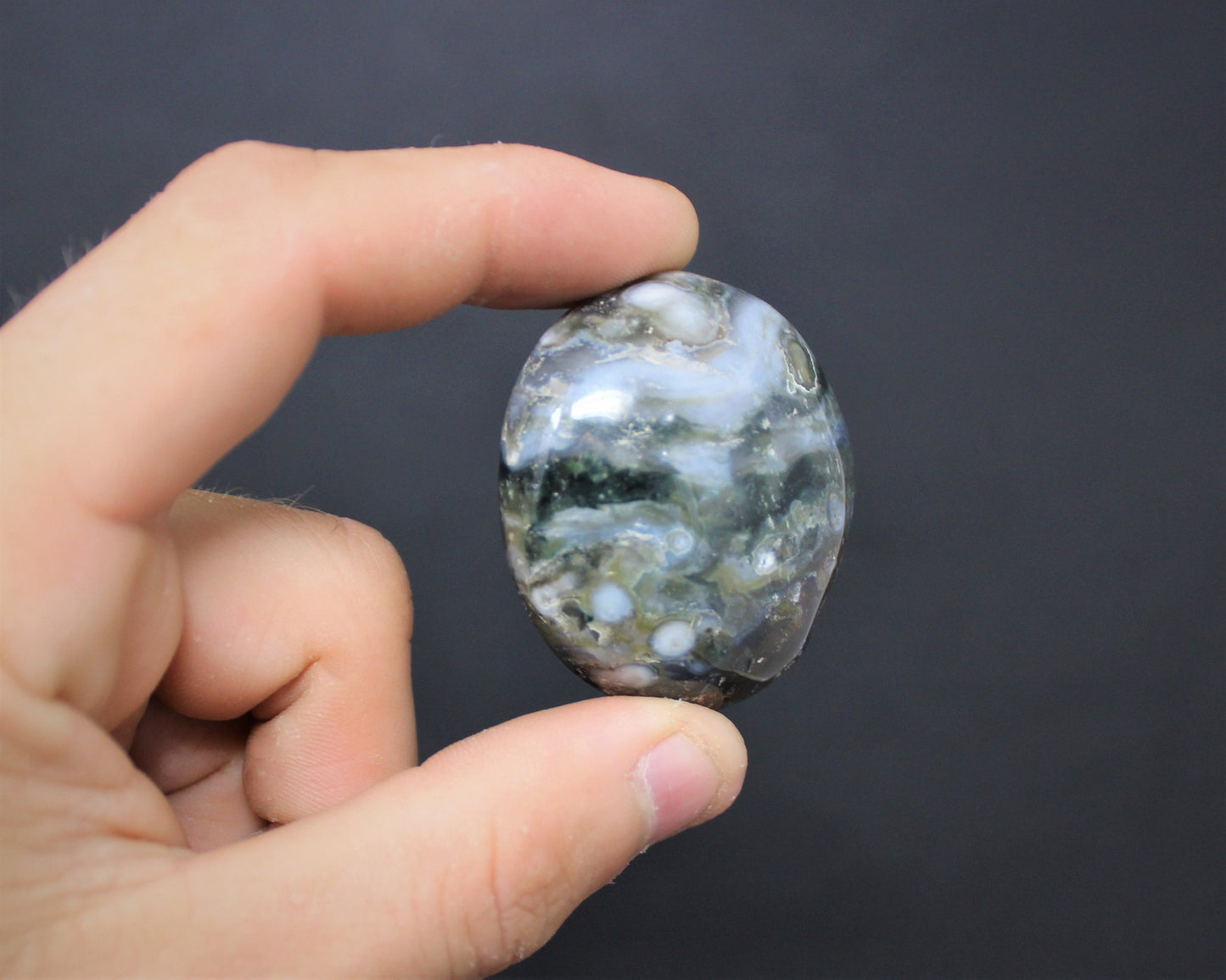 Polished Ocean Jasper Crystal