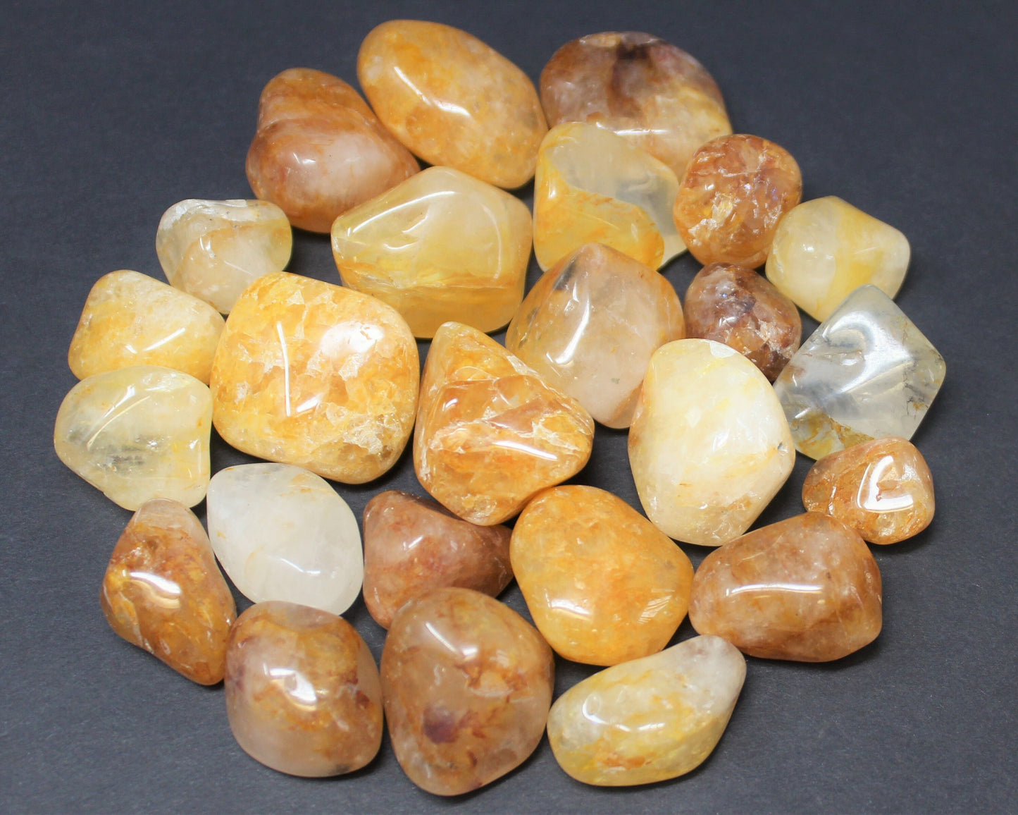 Earthy Quartz Tumbled Stones