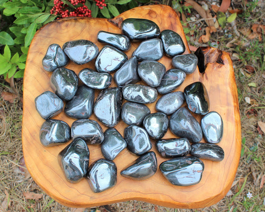 Hematite Tumbled Stones