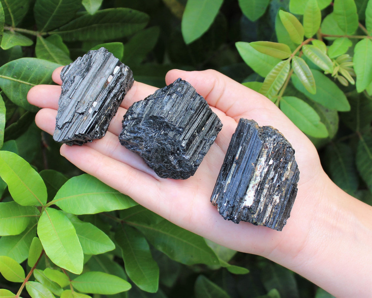 Home Protection Black Tourmaline Log Box