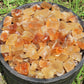 Honey Calcite Rough Natural Stones