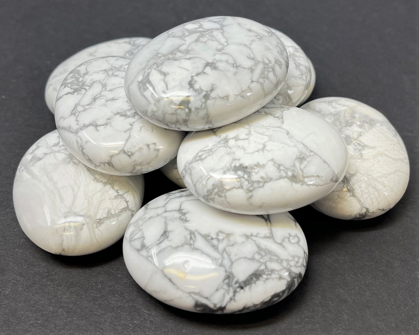 Howlite Polished Stones