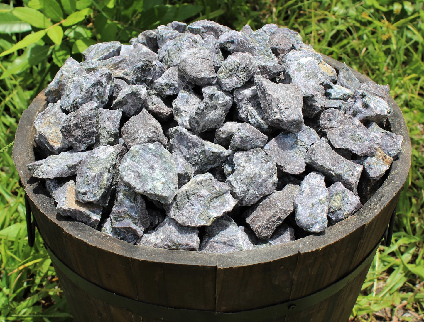 Indigo Gabbro Rough Natural Stones