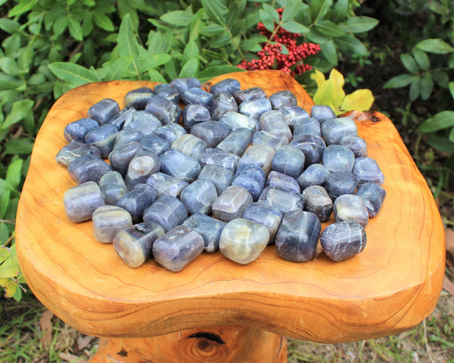 Iolite Tumbled Stones