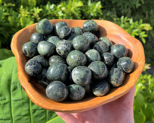 Jade Nephrite Tumbled Stones