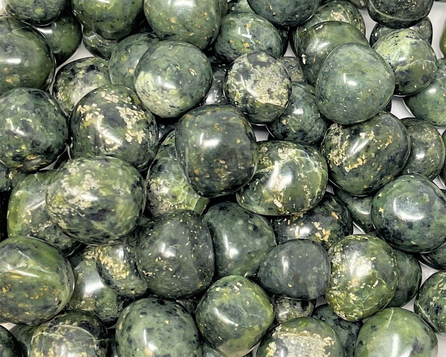 Jade Nephrite Tumbled Stones