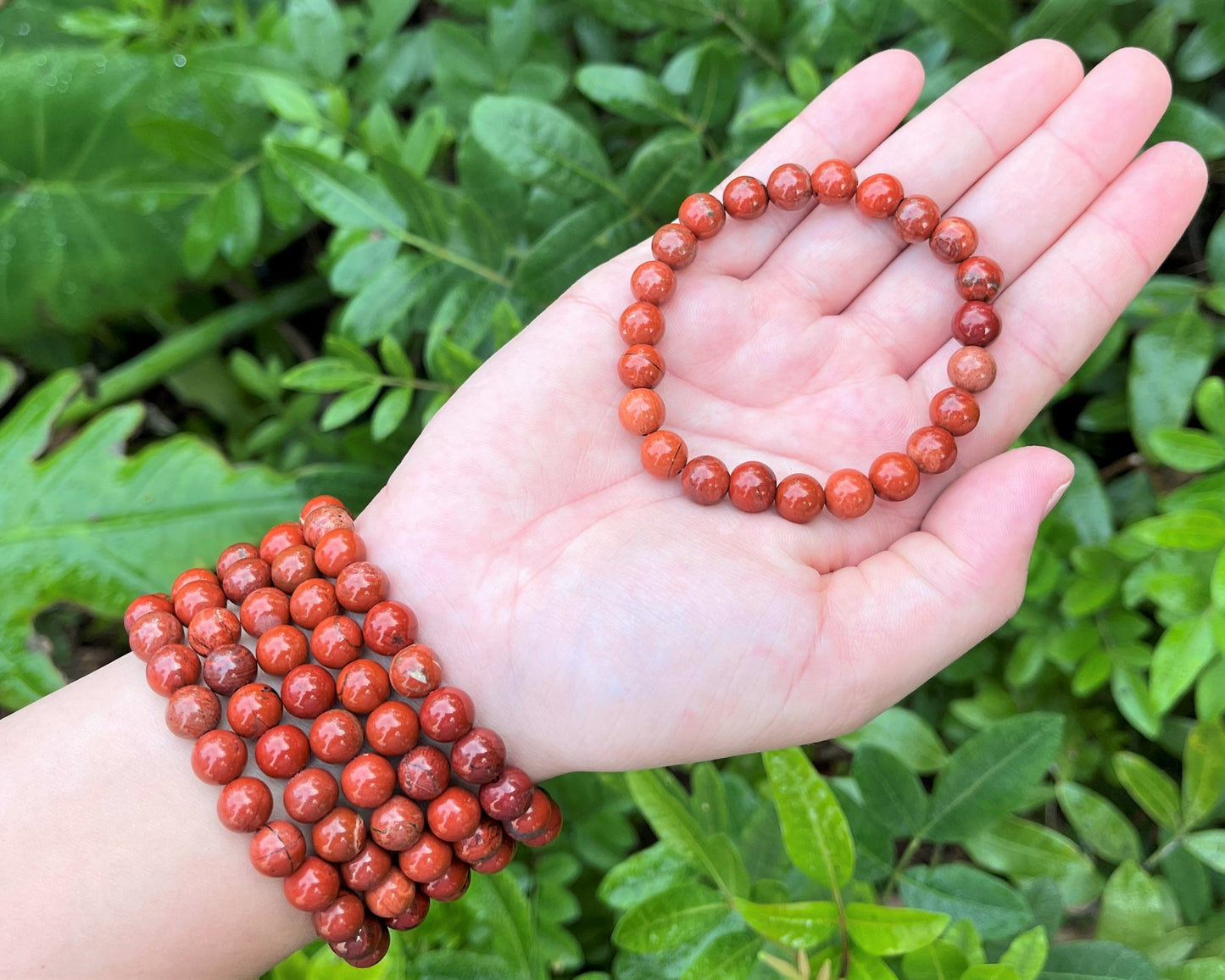 Jasper Bead Bracelet