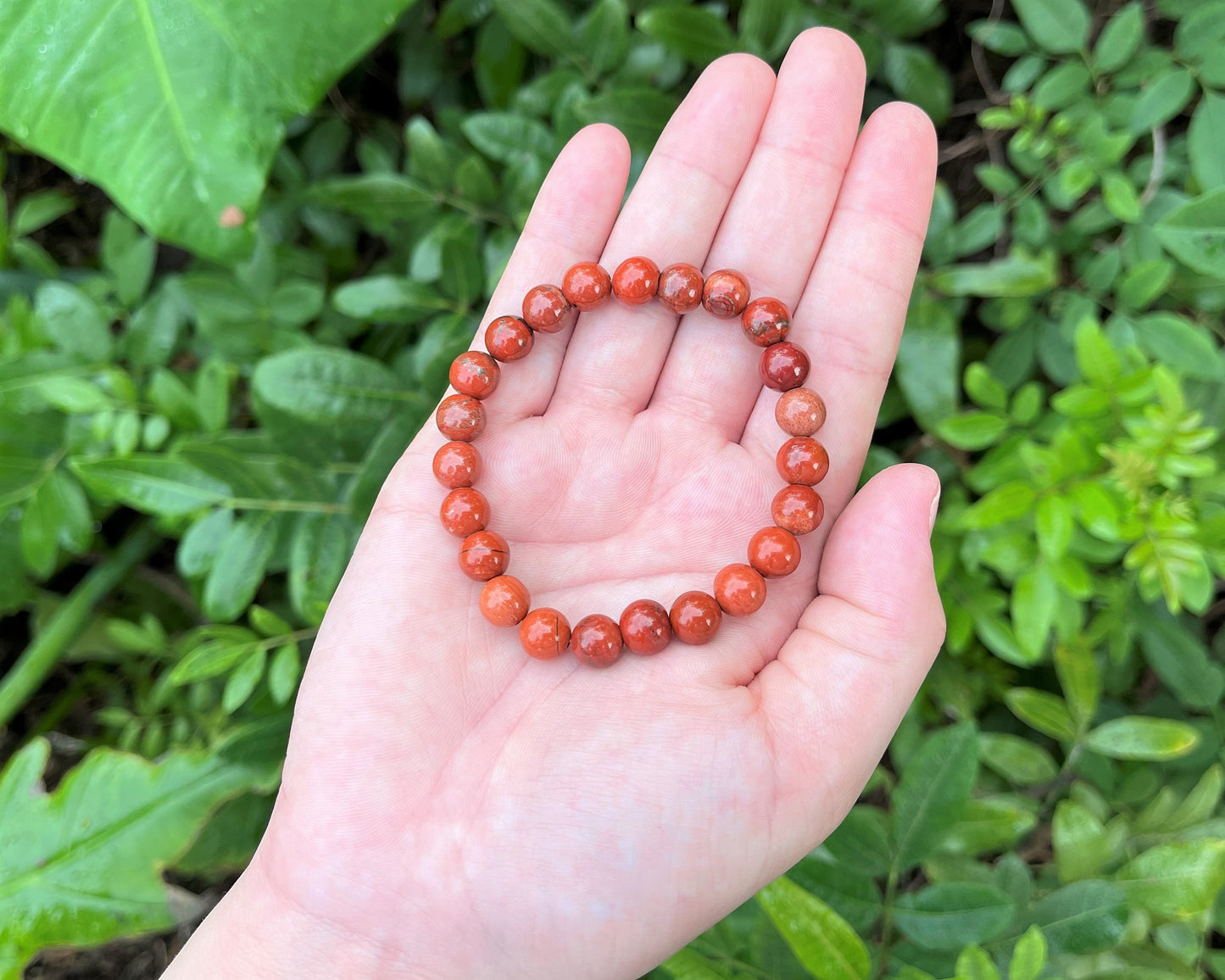 Jasper Bead Bracelet