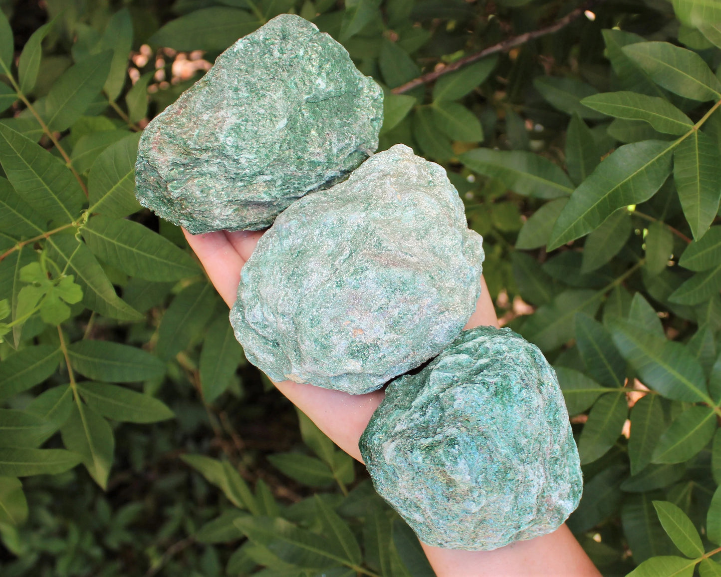 Jumbo Rough Fuchsite Natural Crystals