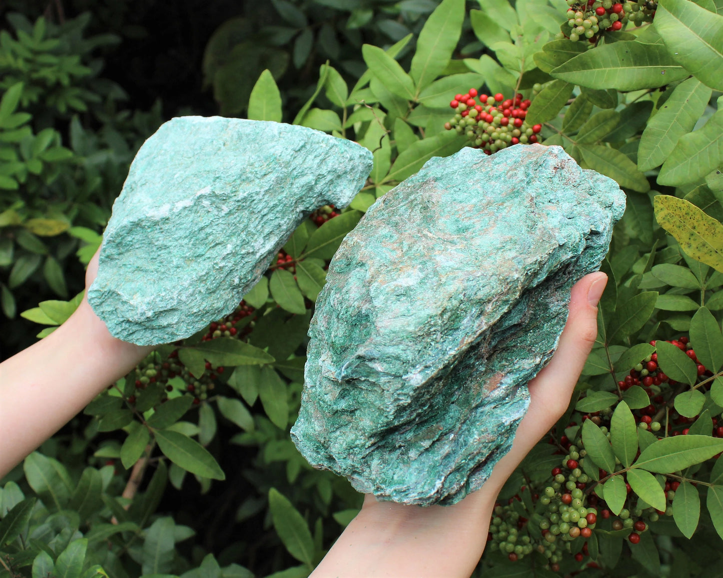 Jumbo Rough Fuchsite Natural Crystals