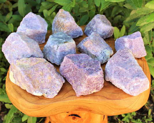 Jumbo Rough Lepidolite Natural Stones