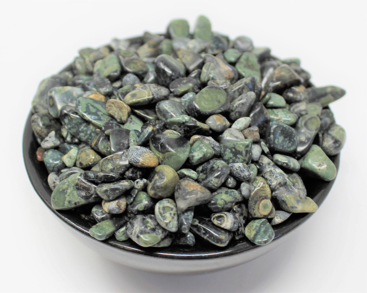 Kambaba Jasper Semi Tumbled Gemstone Mini Chips