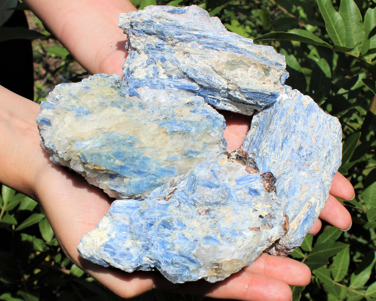 Kyanite With Quartz Crystals