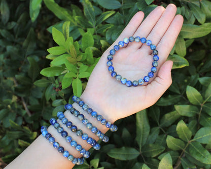 Lapis Bead Bracelet