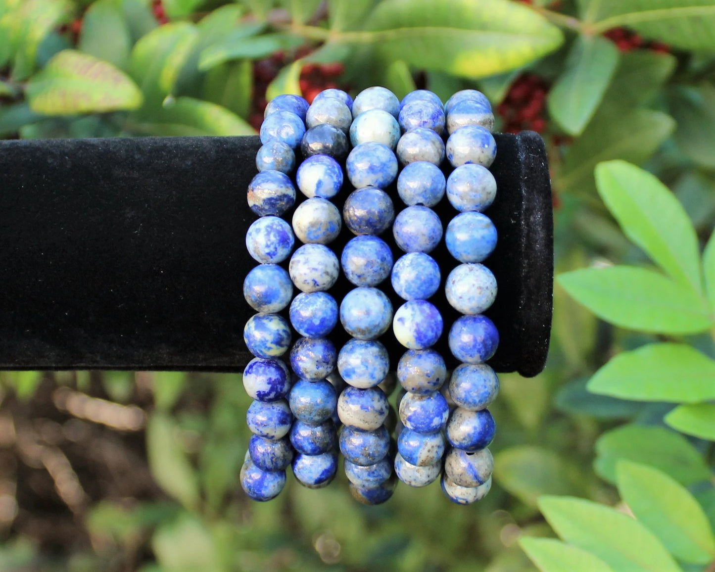 Lapis Bead Bracelet