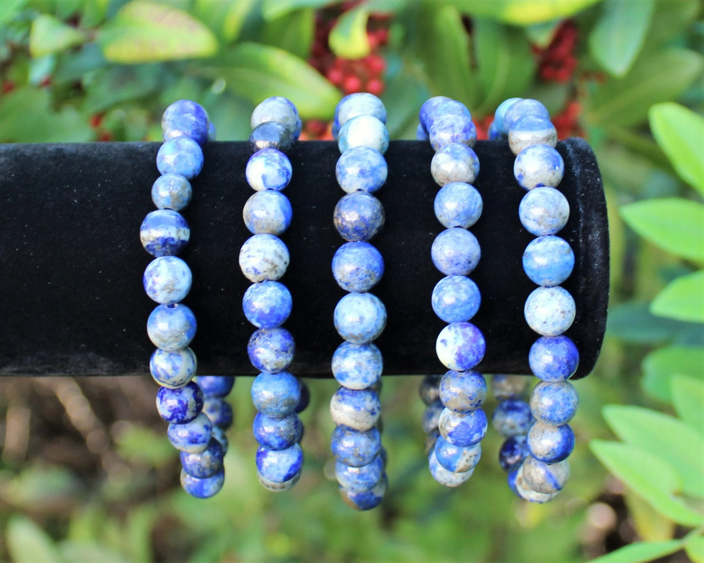 Lapis Bead Bracelet