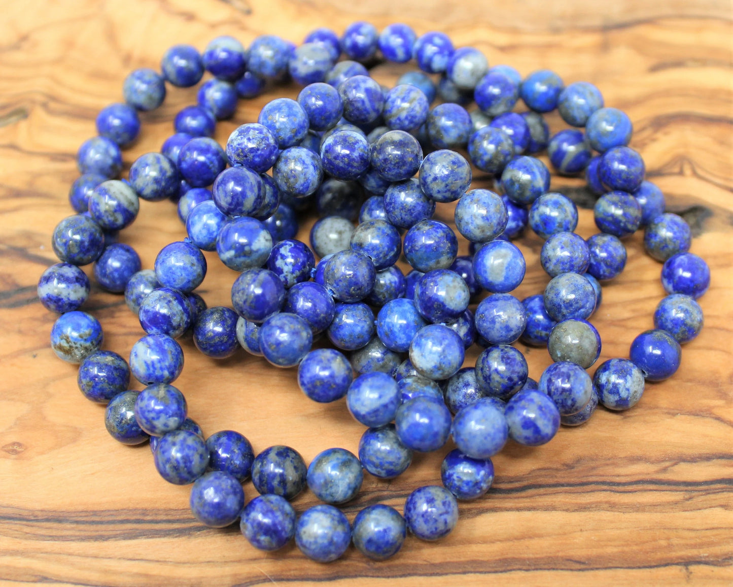 Lapis Bead Bracelet