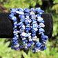 Lapis Chip Bracelet