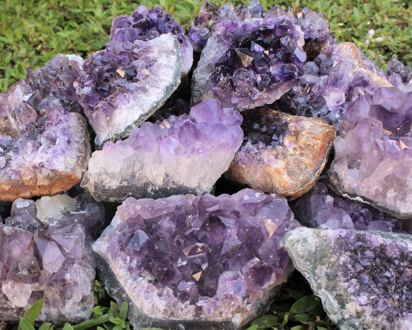 Large Amethyst Crystal Clusters