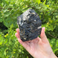 Large Dark Tourmaline Logs With Inclusions