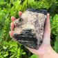 Large Dark Tourmaline Logs With Inclusions