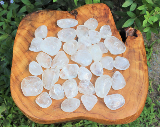 Large Clear Quartz Tumbled Crystals